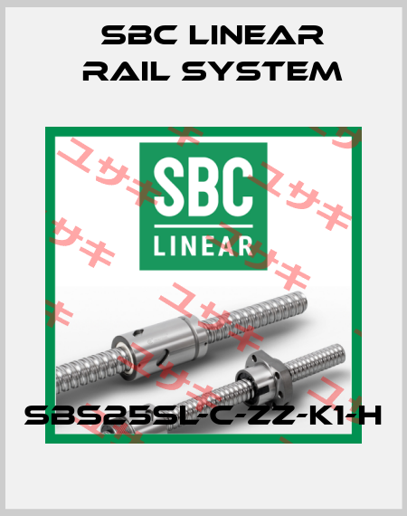SBS25SL-C-ZZ-K1-H SBC Linear Rail System