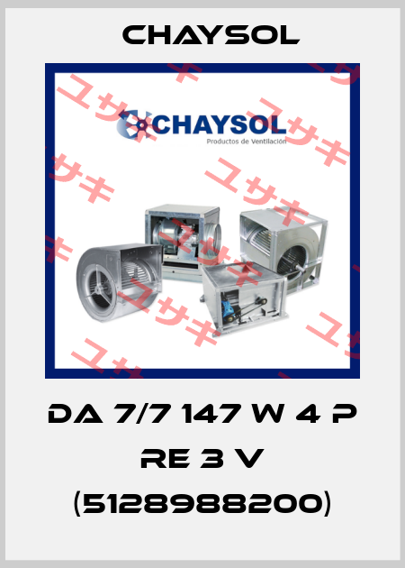 DA 7/7 147 W 4 P RE 3 V (5128988200) Chaysol