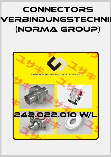 242.022.010 W/L Connectors Verbindungstechnik (Norma Group)