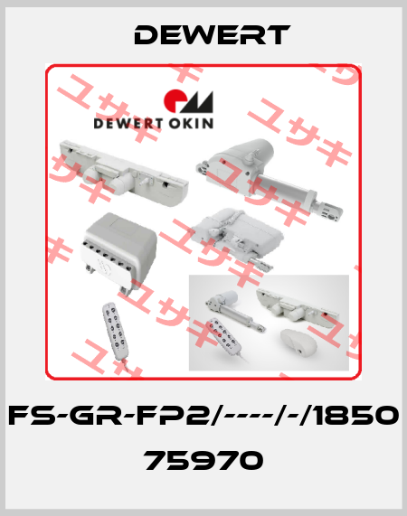 FS-GR-FP2/----/-/1850    75970 DEWERT