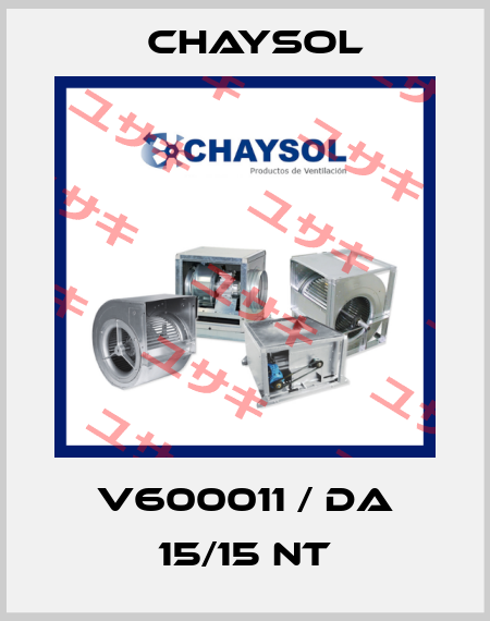 V600011 / DA 15/15 NT Chaysol