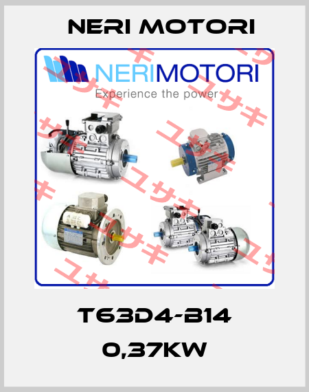 T63D4-B14 0,37kW Neri Motori