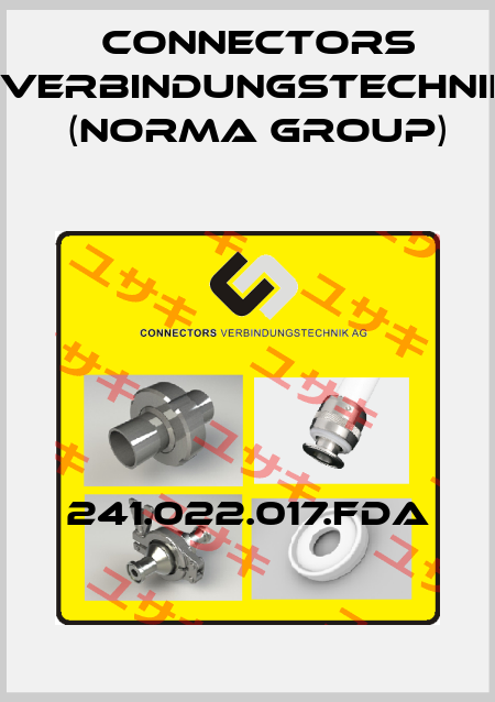 241.022.017.FDA Connectors Verbindungstechnik (Norma Group)