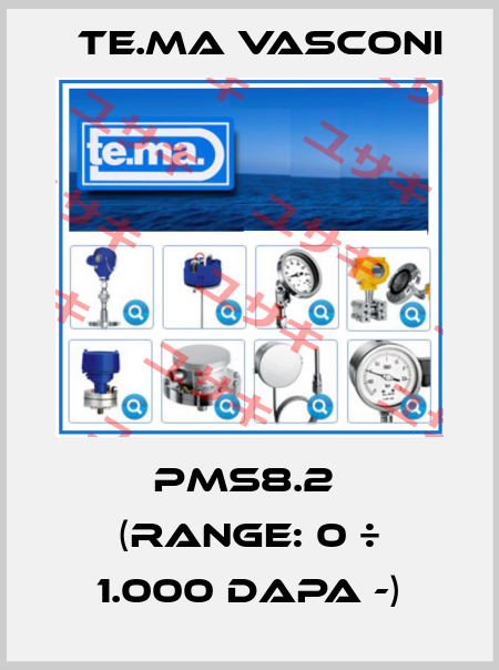 PMS8.2  (Range: 0 ÷ 1.000 daPa -) TE.MA Vasconi