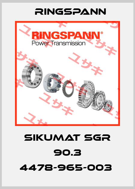 SIKUMAT SGR 90.3 4478-965-003  Ringspann