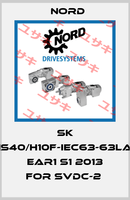 SK 1SIS40/H10F-IEC63-63LA/4 EAR1 S1 2013 FOR SVDC-2  Nord