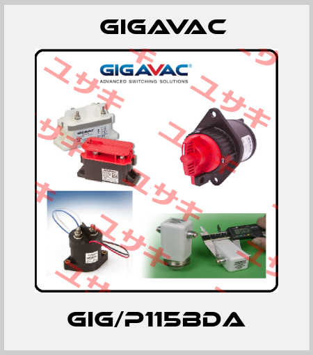 GIG/P115BDA Gigavac