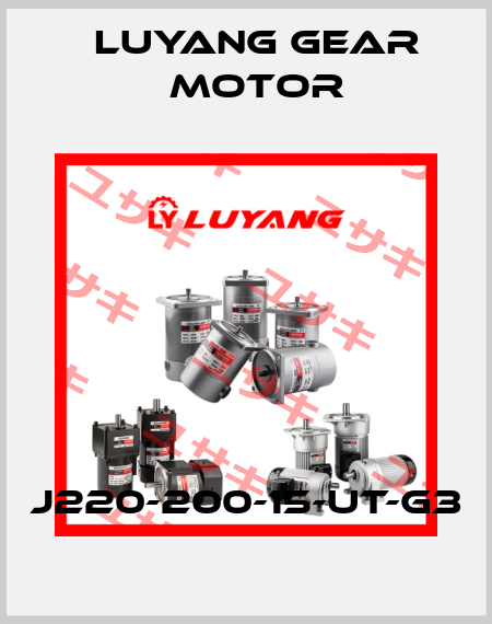 J220-200-15-UT-G3 Luyang Gear Motor
