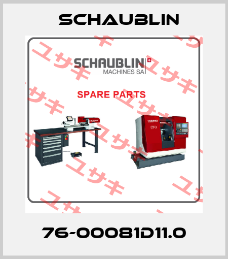 76-00081D11.0 Schaublin