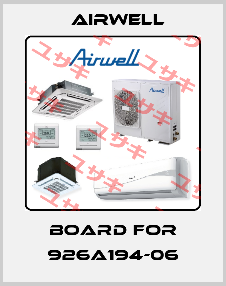 board for 926A194-06 Airwell