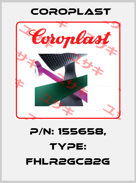 P/N: 155658, Type: FHLR2GCB2G Coroplast