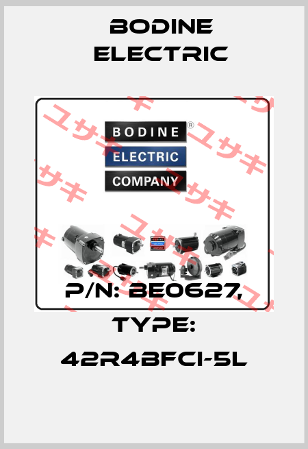 P/N: BE0627, Type: 42R4BFCI-5L BODINE ELECTRIC