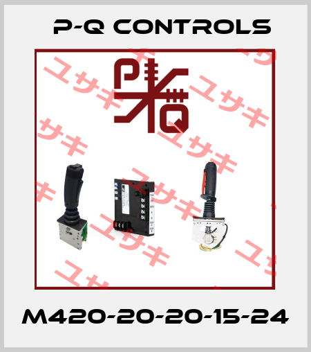M420-20-20-15-24 P-Q Controls
