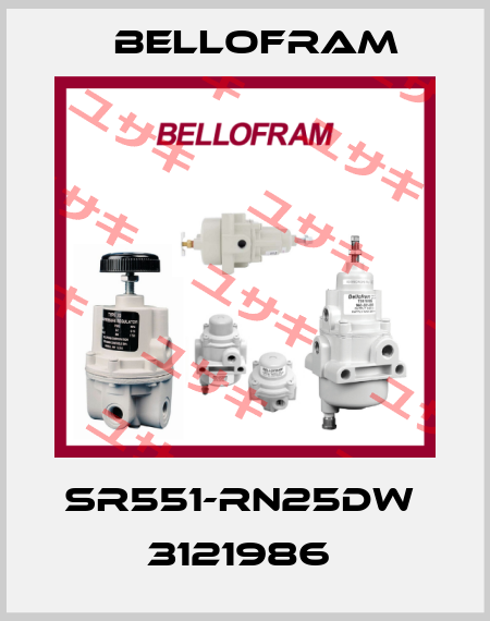 SR551-RN25DW  3121986  Bellofram
