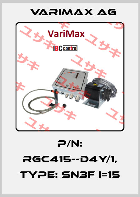 P/N: RGC415--D4Y/1, Type: SN3F i=15 Varimax AG