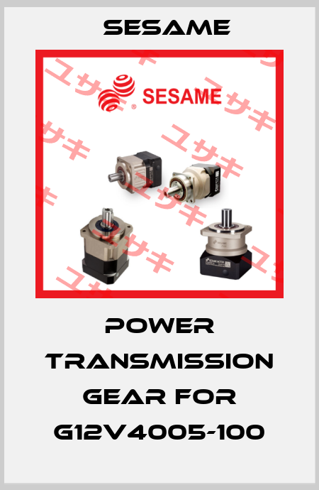 power transmission gear for G12V4005-100 Sesame