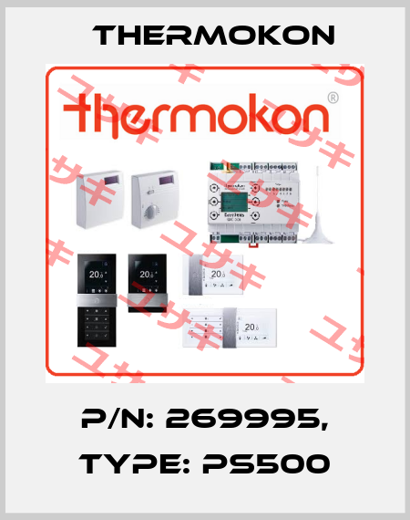 P/N: 269995, Type: PS500 Thermokon