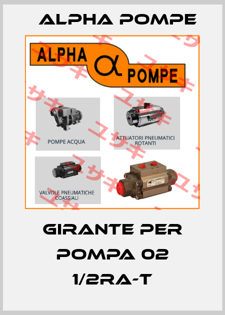 GIRANTE PER POMPA 02 1/2RA-T Alpha Pompe