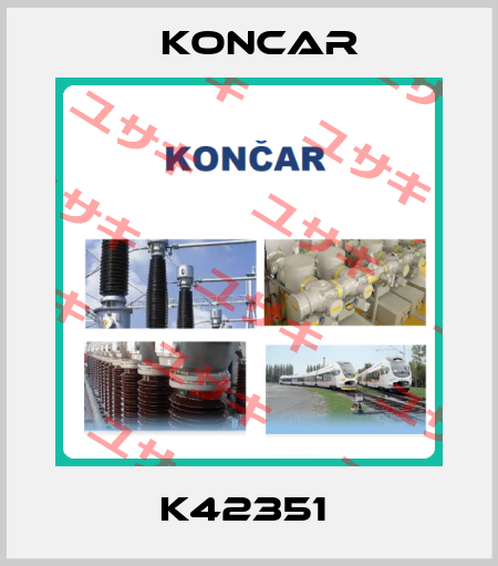 K42351  Koncar