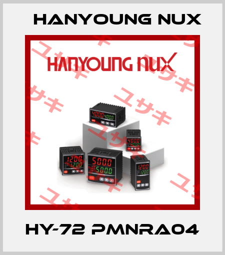 HY-72 PMNRA04 HanYoung NUX