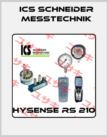 HySense RS 210 ICS Schneider Messtechnik