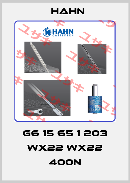 G6 15 65 1 203 WX22 WX22 400N Hahn