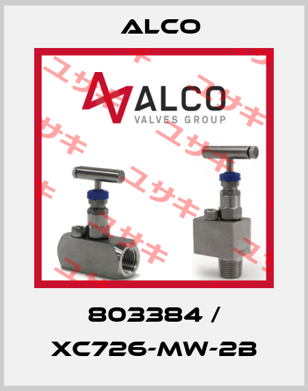 803384 / XC726-MW-2B Alco