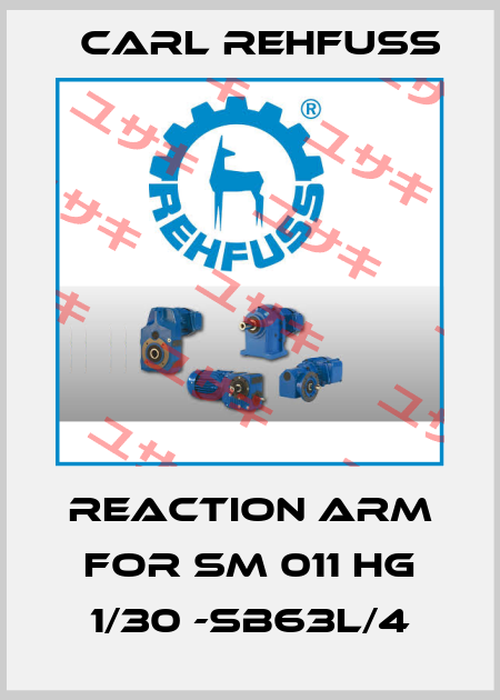 Reaction arm for SM 011 HG 1/30 -SB63L/4 Carl Rehfuss