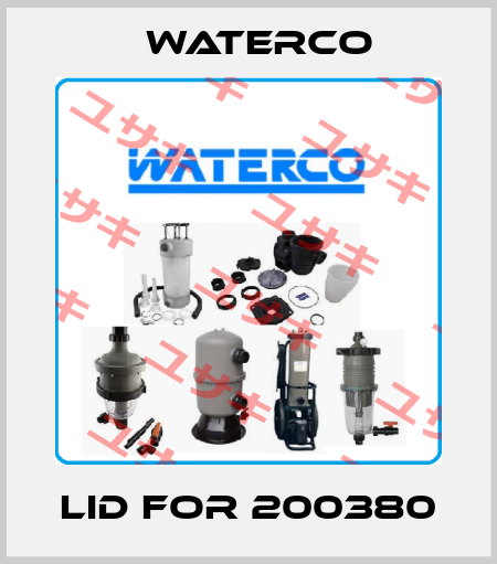 lid for 200380 Waterco