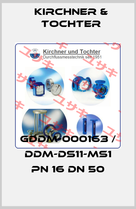 GDDM-000163 / DDM-DS11-MS1 PN 16 DN 50 Kirchner & Tochter