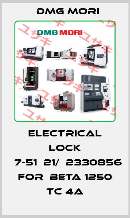 electrical lock В7-51А21/№2330856 for  BETA 1250 TC 4A DMG MORI