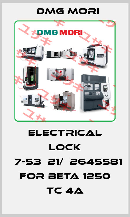 electrical lock В7-53А21/№2645581 for BETA 1250 TC 4A DMG MORI
