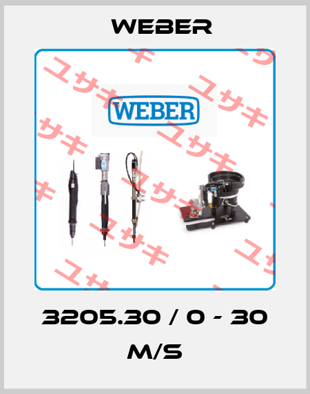 3205.30 / 0 - 30 m/s Weber