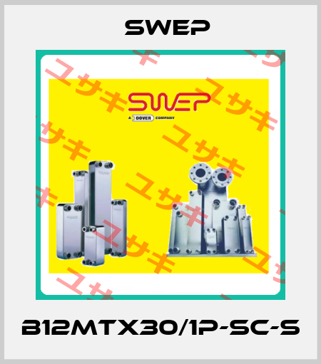 B12MTx30/1P-SC-S Swep