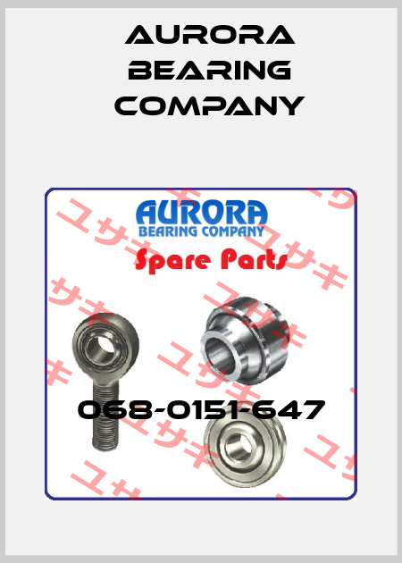 068-0151-647 Aurora Bearing Company