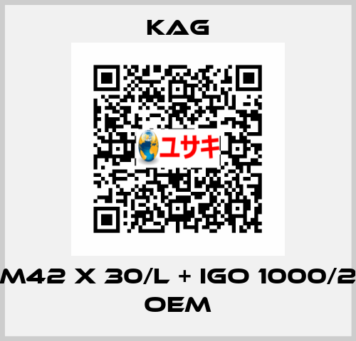 M42 x 30/l + IGO 1000/2 OEM KAG
