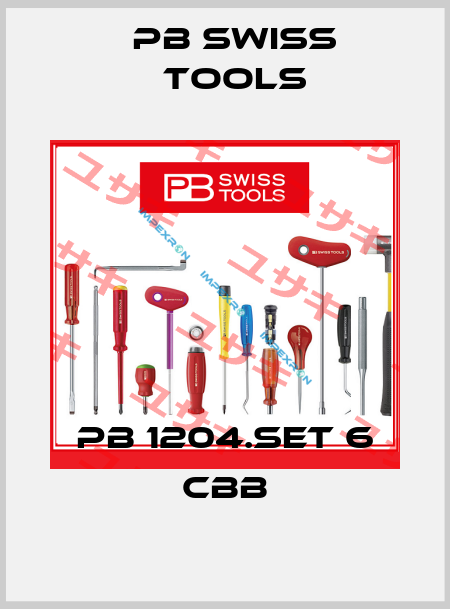 PB 1204.SET 6 CBB PB Swiss Tools