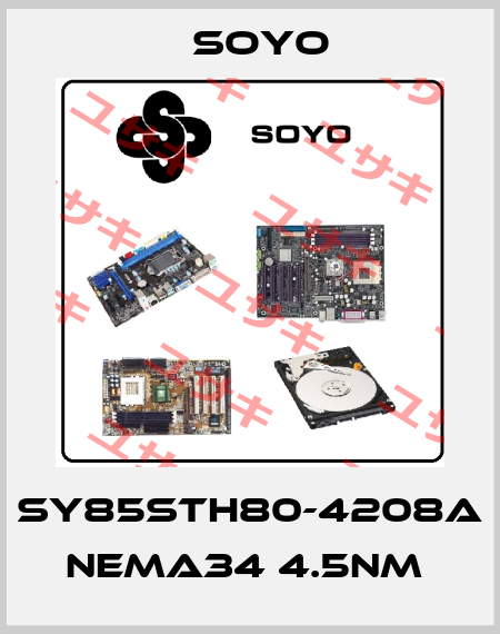 SY85STH80-4208A NEMA34 4.5NM  Soyo