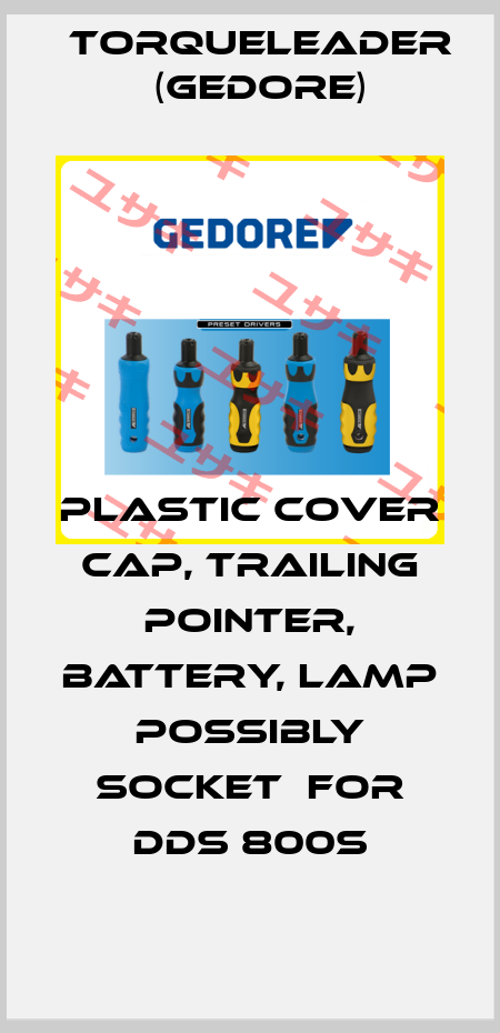 plastic cover cap, trailing pointer, battery, Lamp possibly socket  for DDS 800S Torqueleader (Gedore)