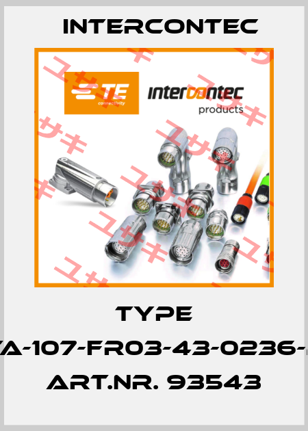 Type BSTA-107-FR03-43-0236-200  Art.nr. 93543 Intercontec