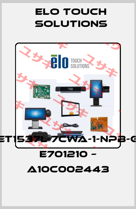 ET1537L-7CWA-1-NPB-G E701210 – A10C002443 Elo Touch Solutions
