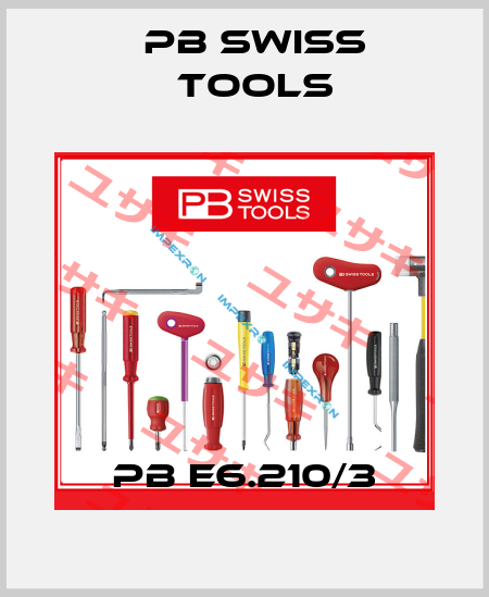 PB E6.210/3 PB Swiss Tools