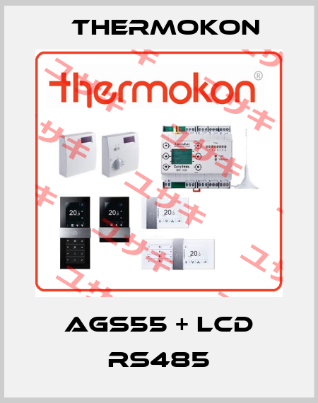 AGS55 + LCD RS485 Thermokon