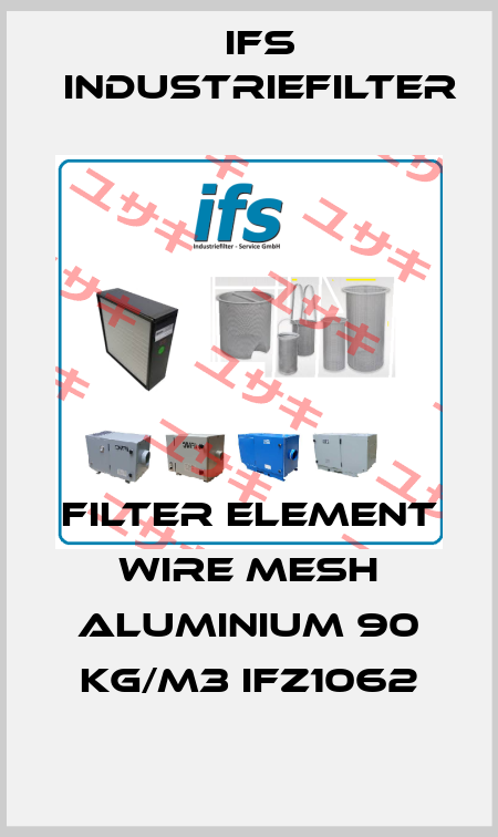 Filter element wire mesh aluminium 90 kg/m3 IFZ1062 IFS Industriefilter