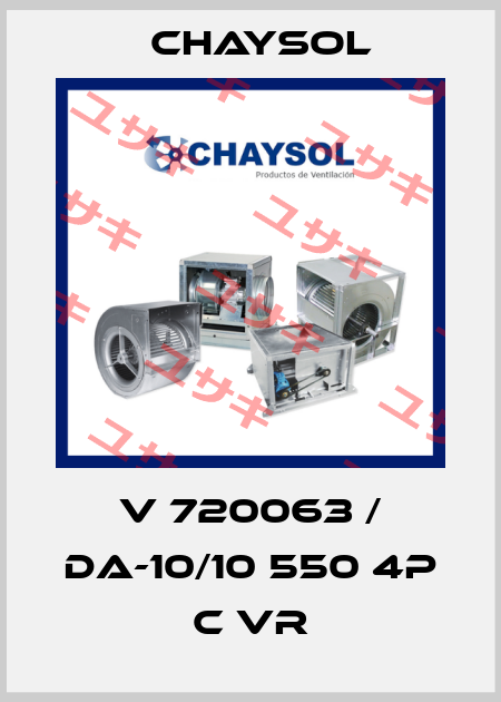 V 720063 / DA-10/10 550 4P C VR Chaysol