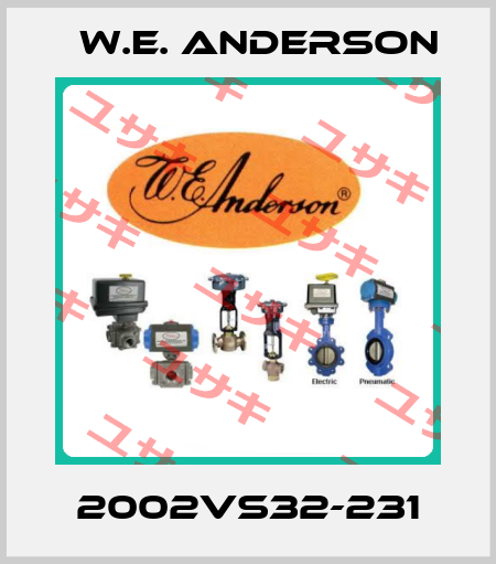 2002VS32-231 W.E. ANDERSON