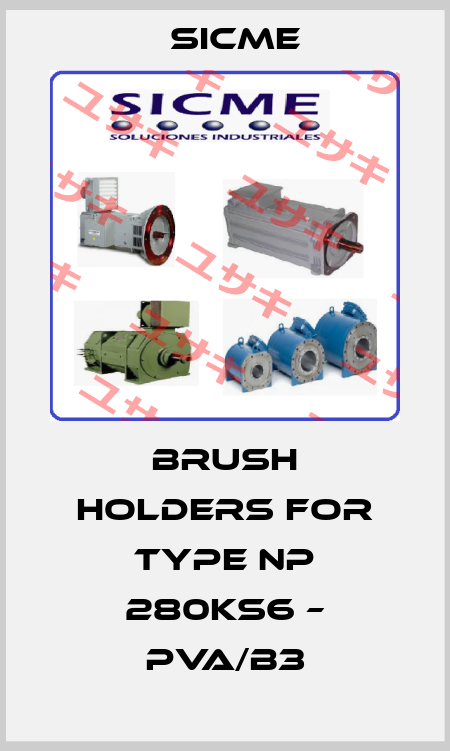 Brush Holders for TYPE NP 280KS6 – PVA/B3 SICME