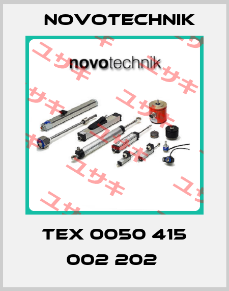 TEX 0050 415 002 202  Novotechnik