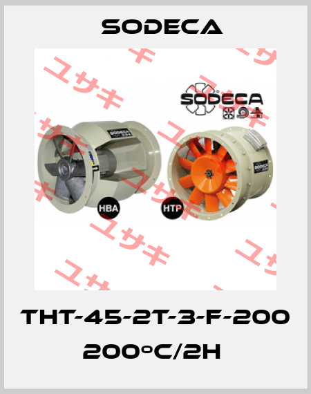 THT-45-2T-3-F-200  200ºC/2H  Sodeca