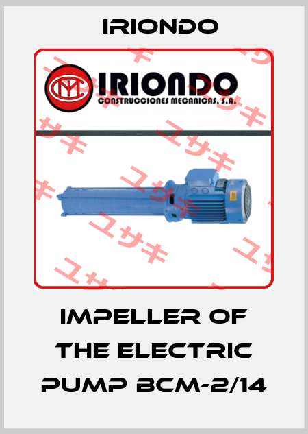 Impeller of the electric pump BCM-2/14 IRIONDO